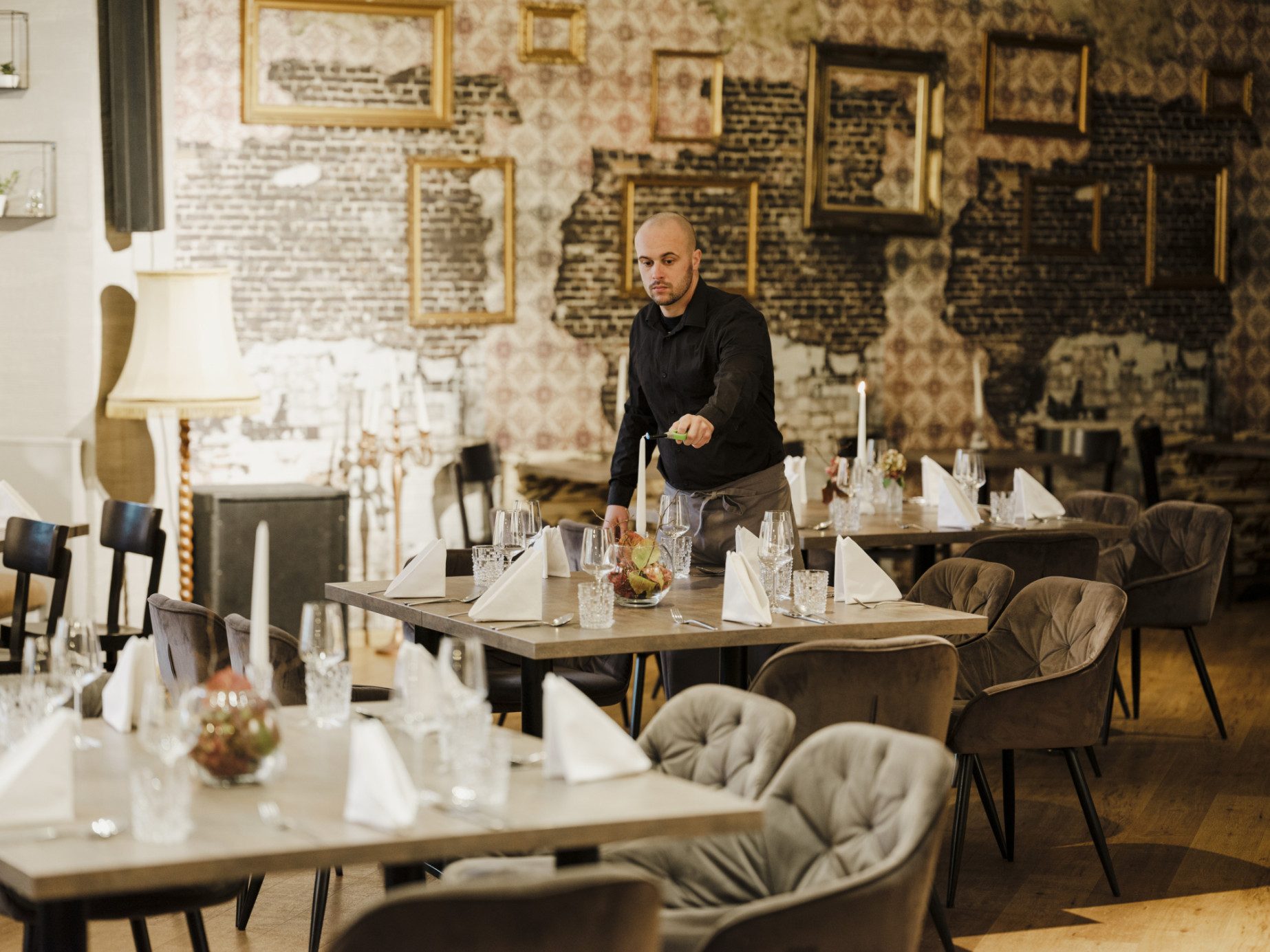 Unterschiedlich gestaltete Wohlfühlräume