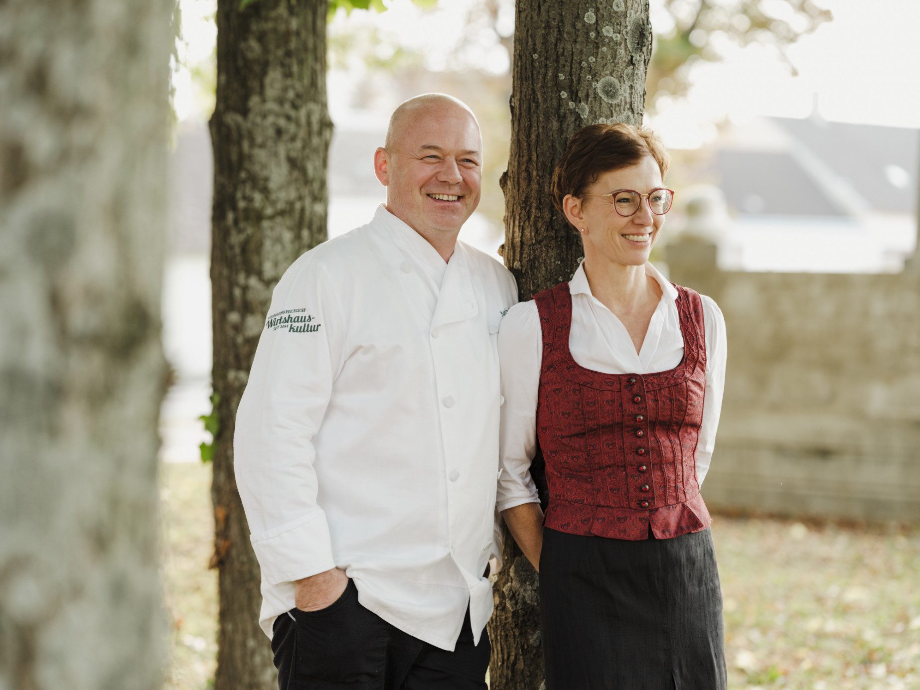 Wirtsleute Manfred und Martina Hausgnost