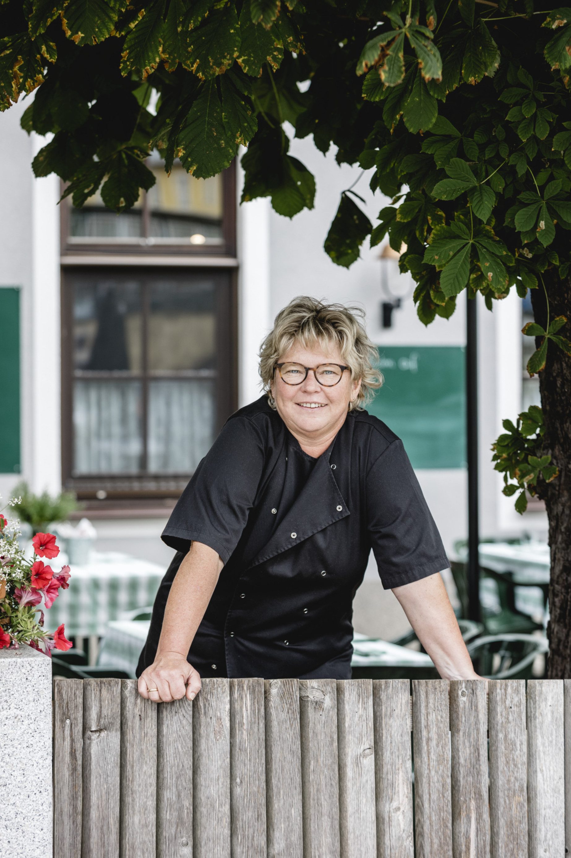 Wirtin Martina Ebner