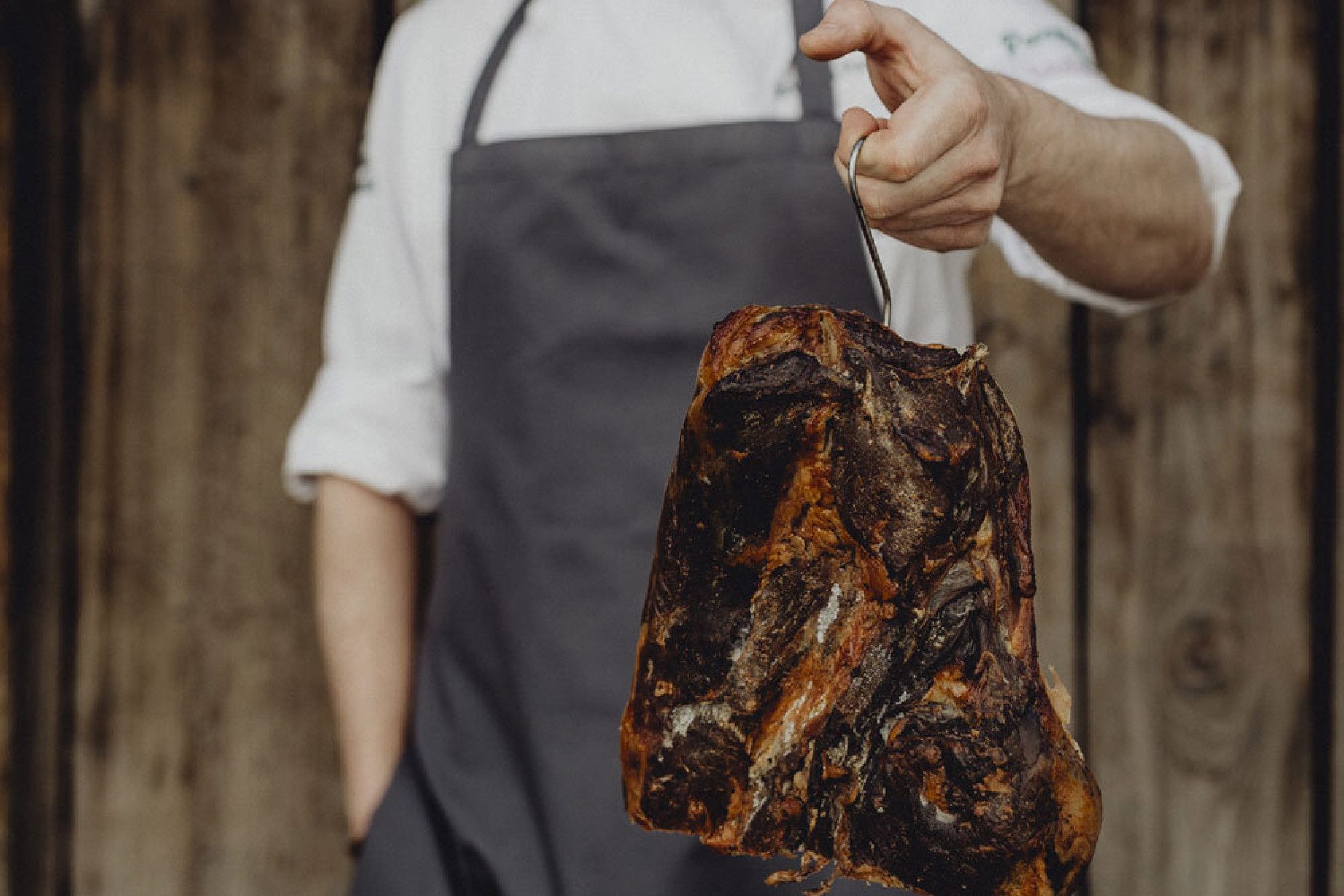 Selbstgeräucherter Emmerberger Rauchschinken