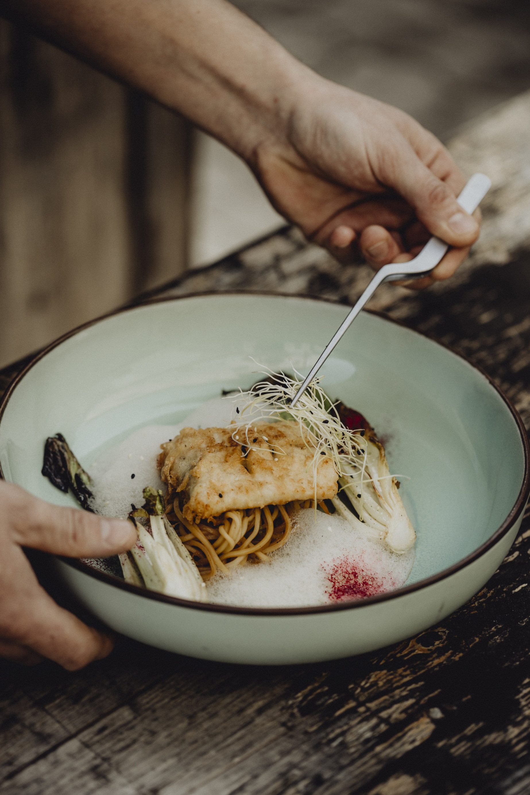 Dornauer Amurkarpfen im Backteig