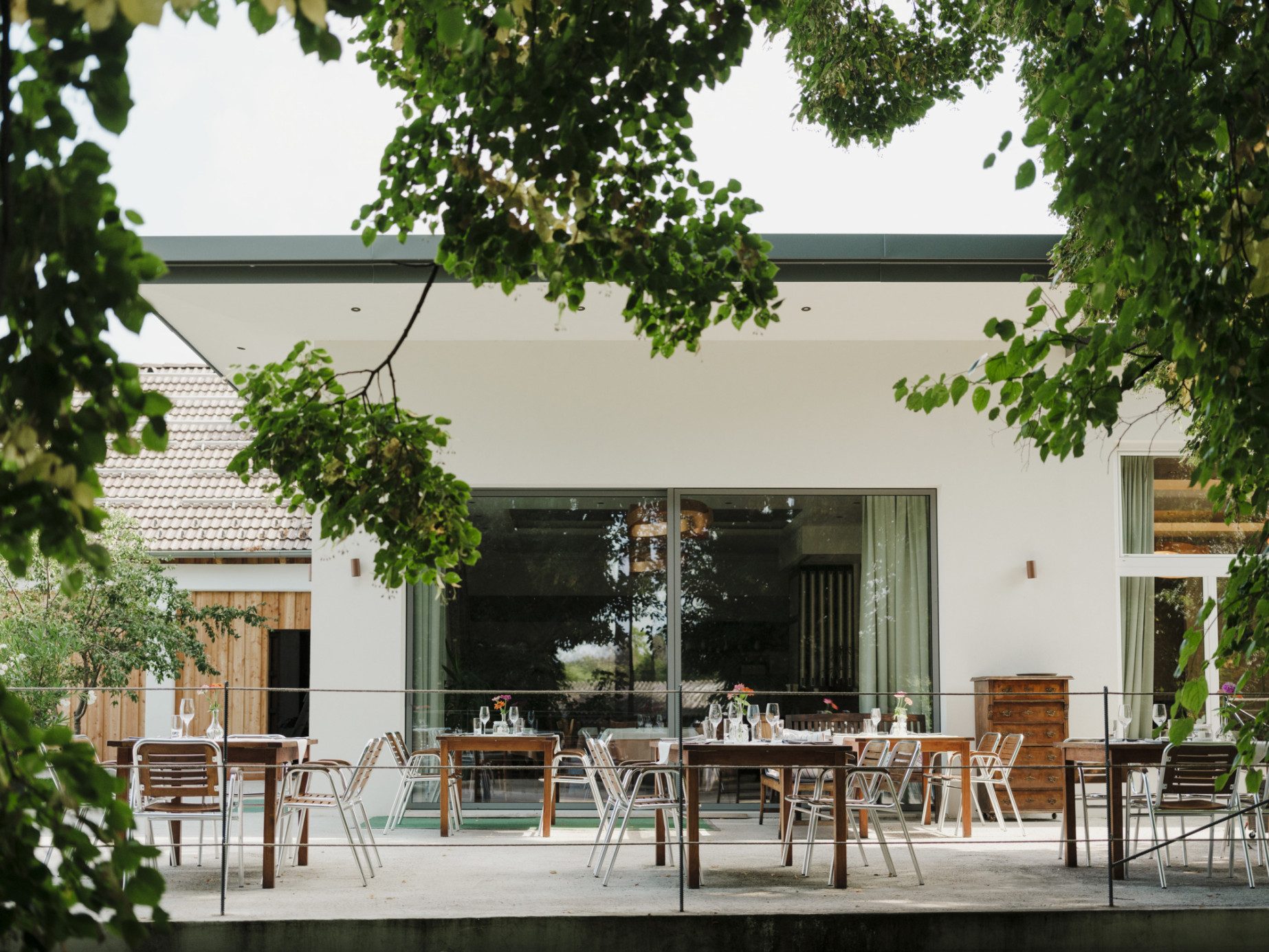 Im Grünen Platz nehmen und genießen