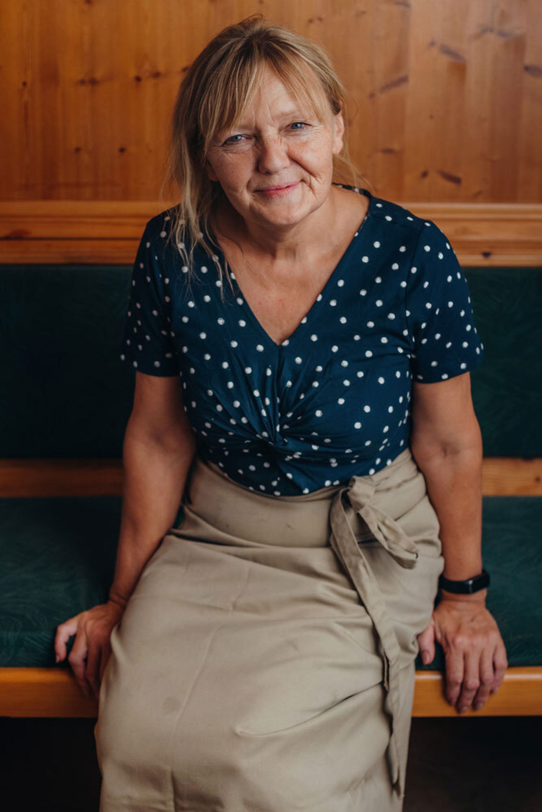 Wirtin Gabriele Hader