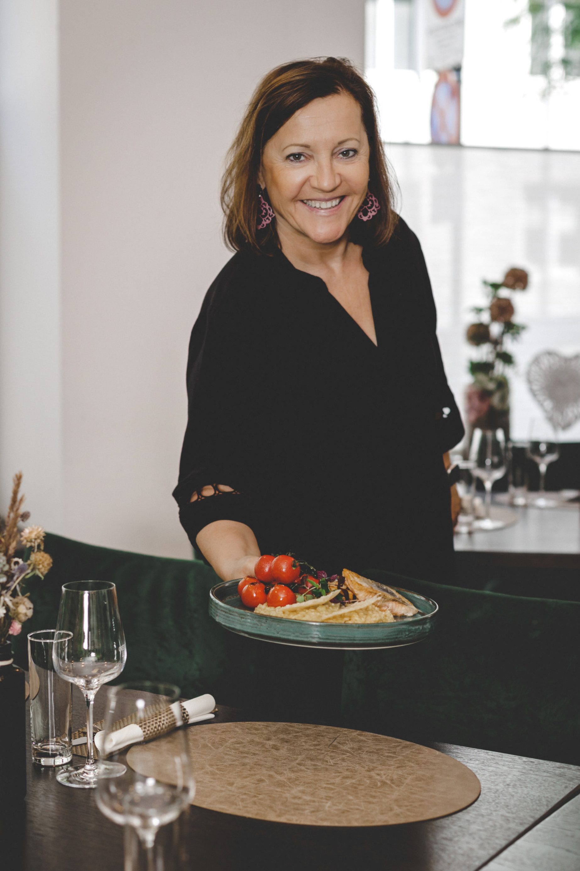 Wirtin Brigitte Graf