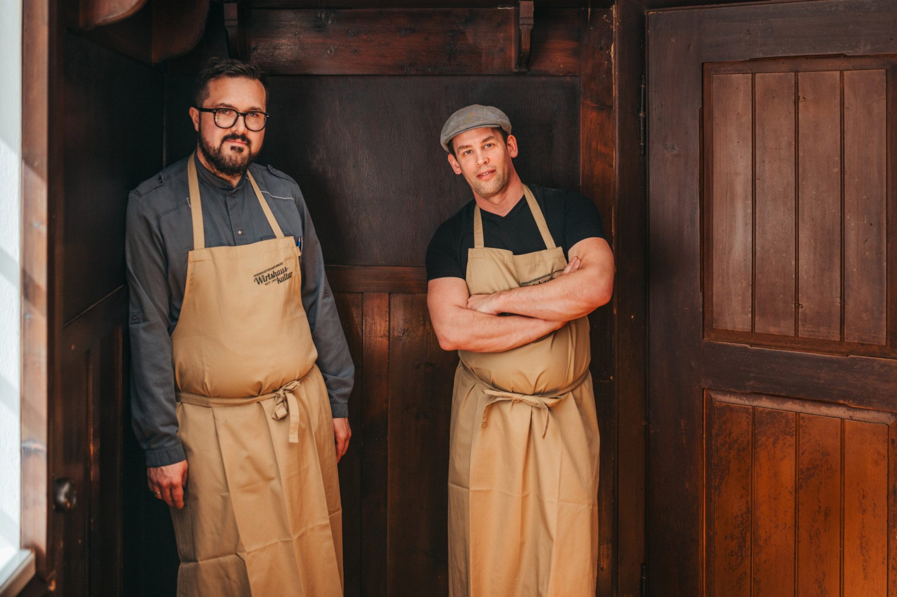 Küchenchef Peter Heneis und Wirt Philipp Wimmer-Joannidis