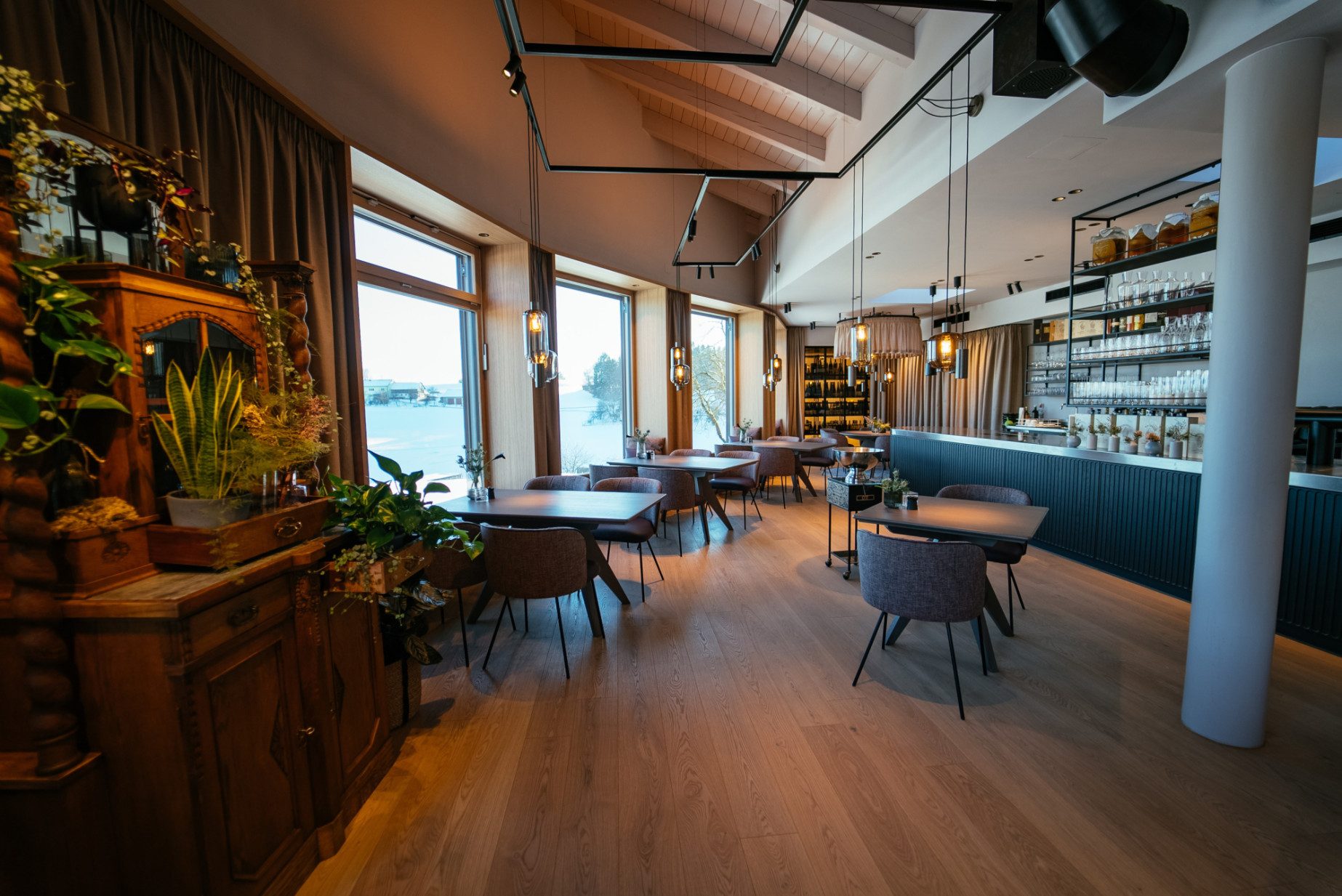 Hier hat das feine Essen den passenden Rahmen