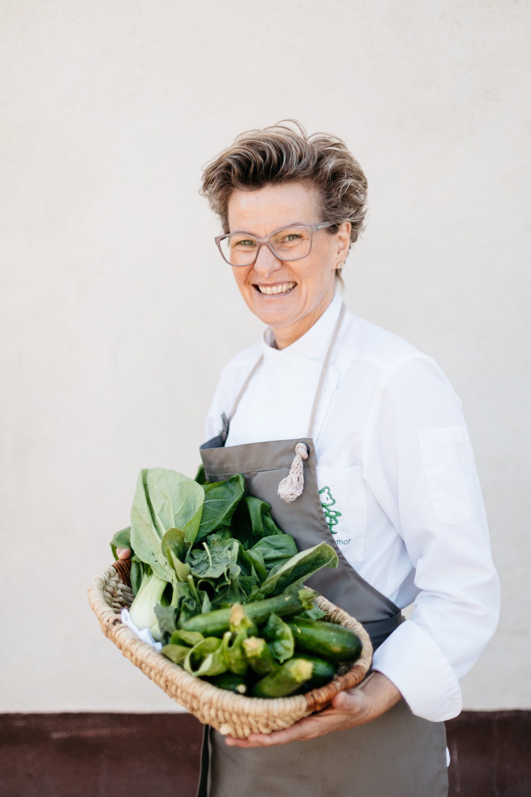 Küchenchefin Renate Schaufler