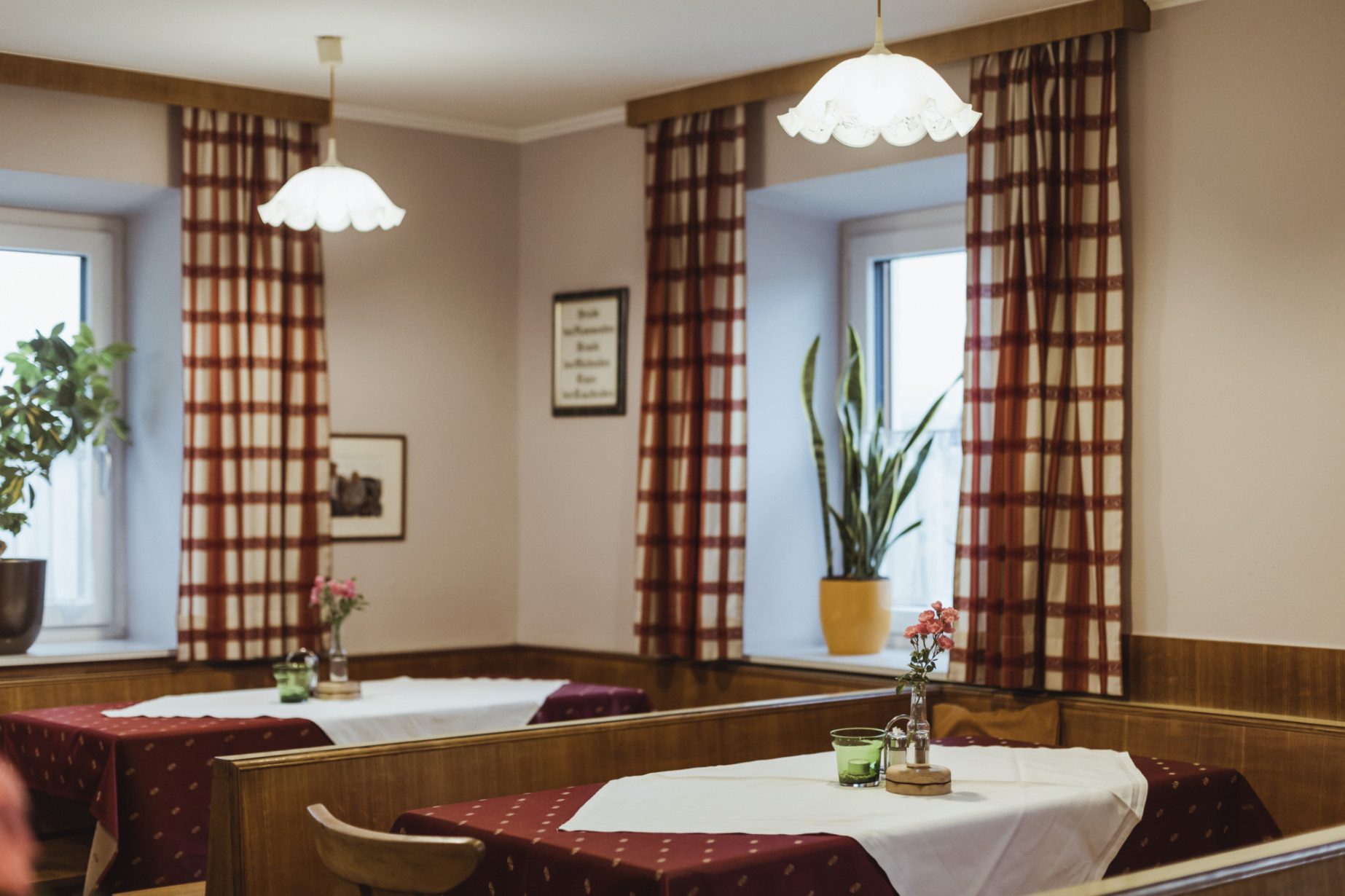 Einladende Wirtshausstube