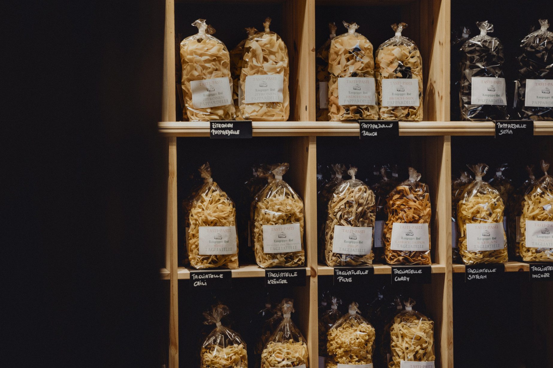 Hauseigene Nudelmanufaktur