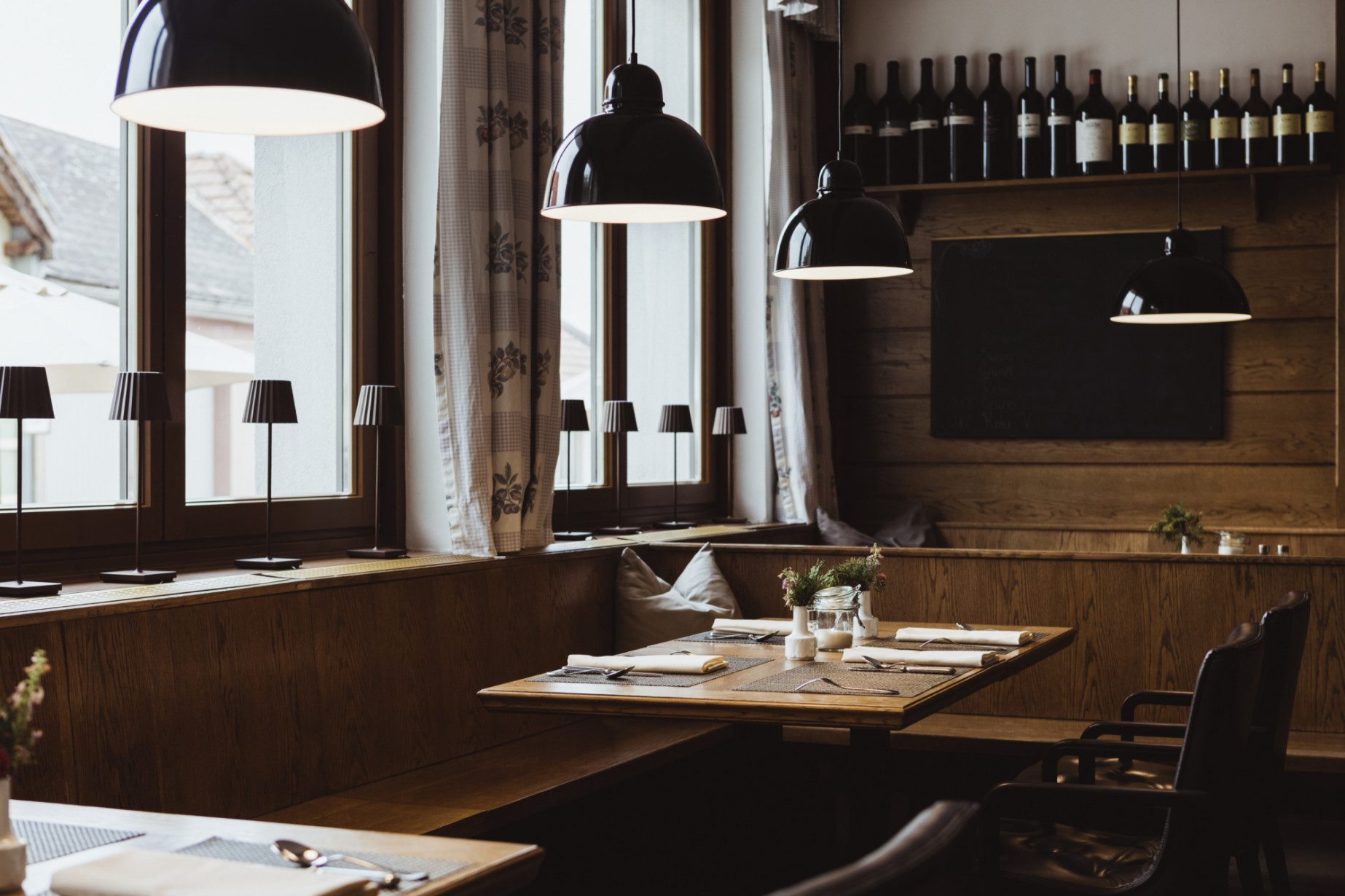 Restaurant mit Kochschule