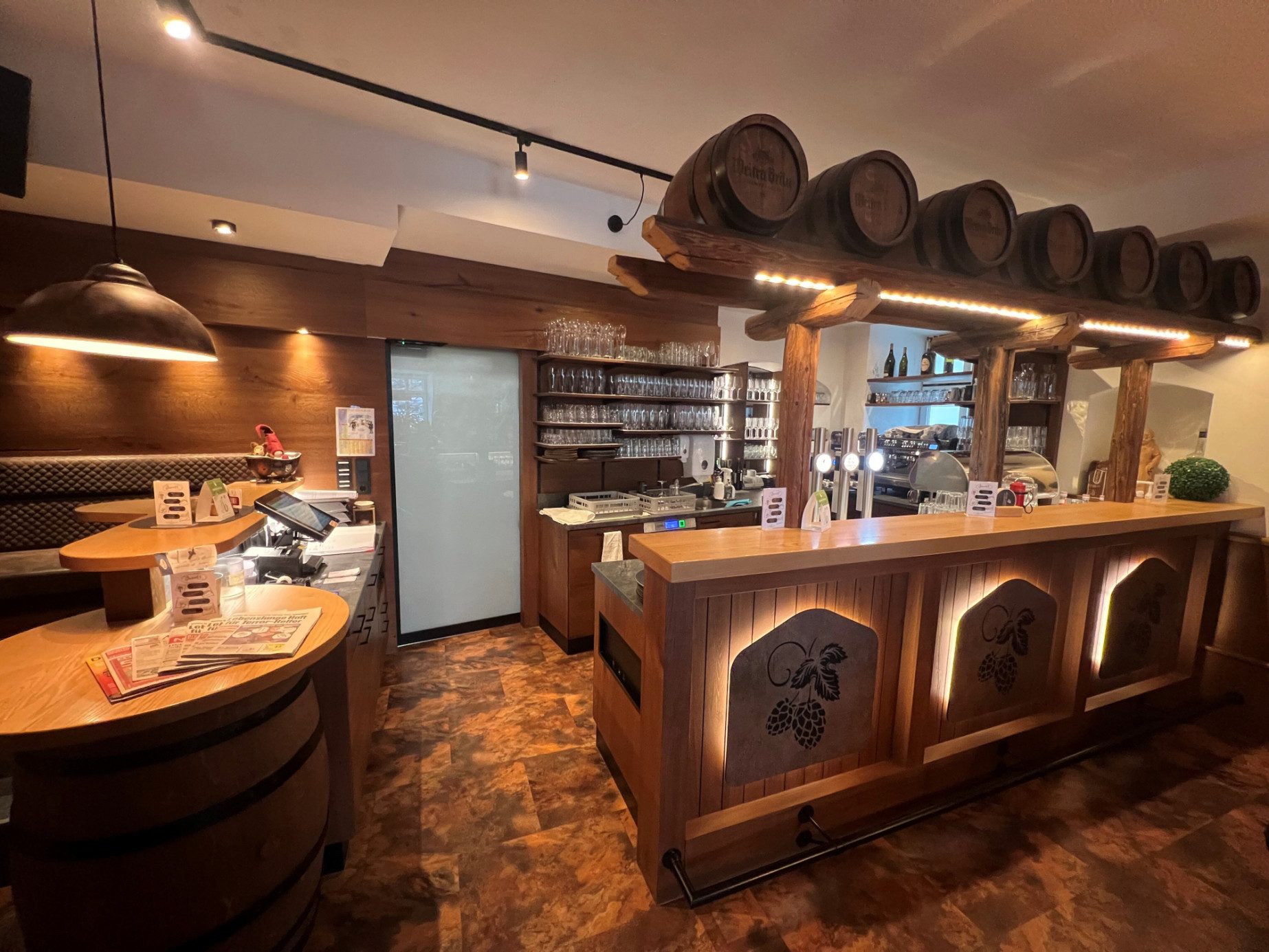 Rustikales Wirtshausflair