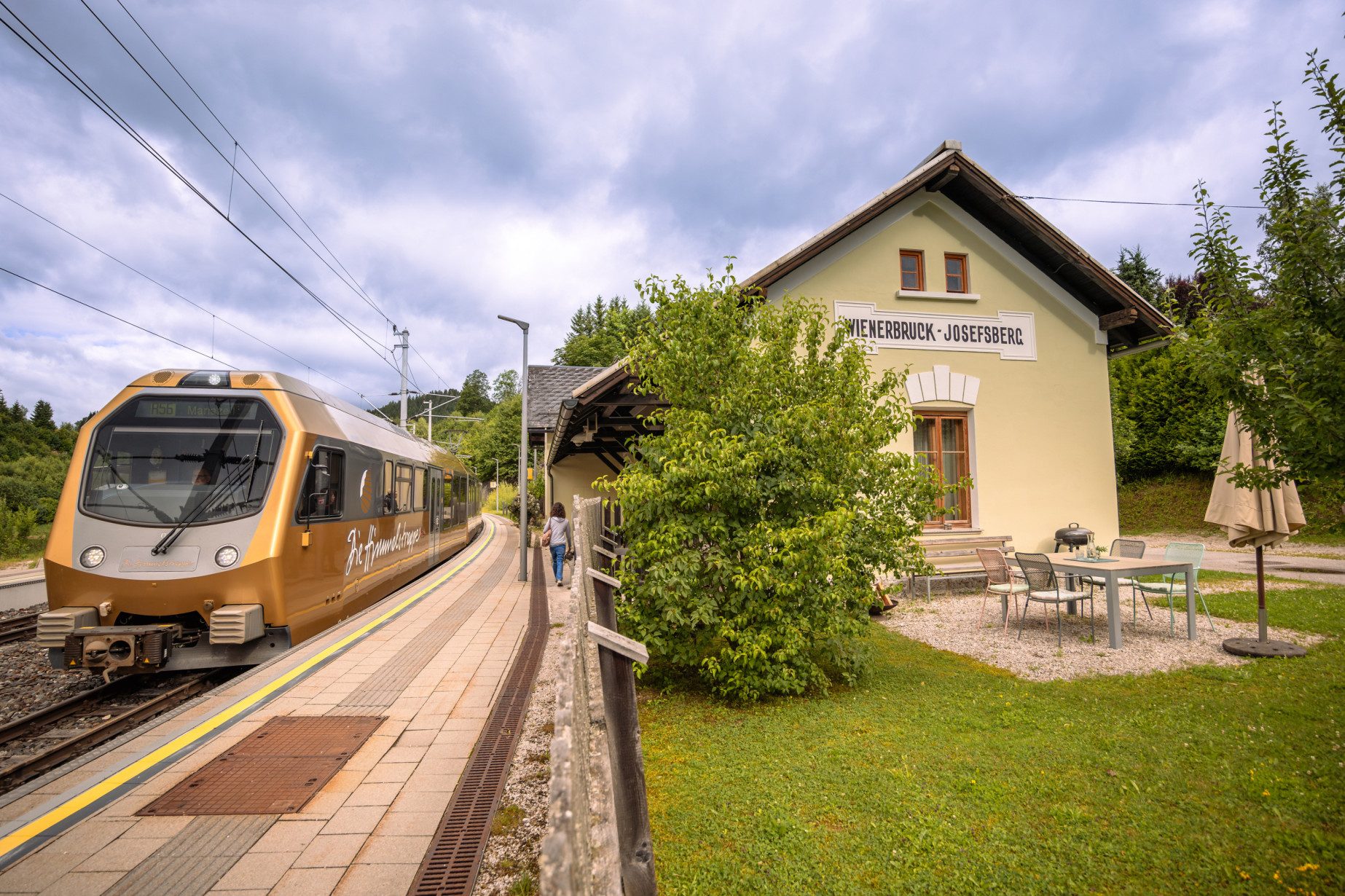 Urlaub am BAHNhof