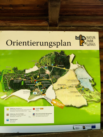 Blick auf Orientierungsplan
