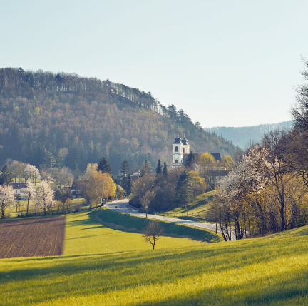 Blick auf Hafnerberg
