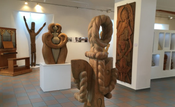 Blick in den Ausstellungsraum des Ausstellungszentrum Josef Elter