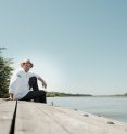 Der schönste Weg zu Josef Floh führt übers Wasser