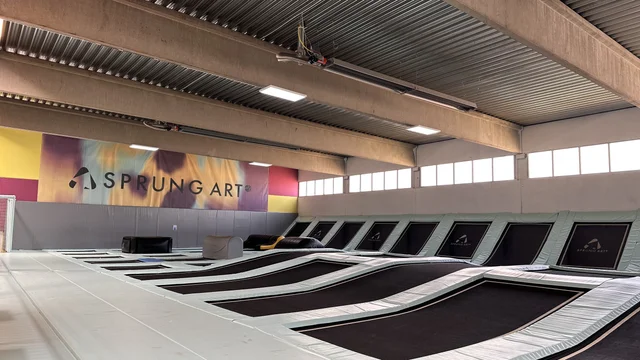 Sprungart Trampolinpark