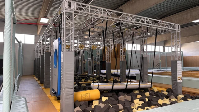 Sprungart Trampolinpark