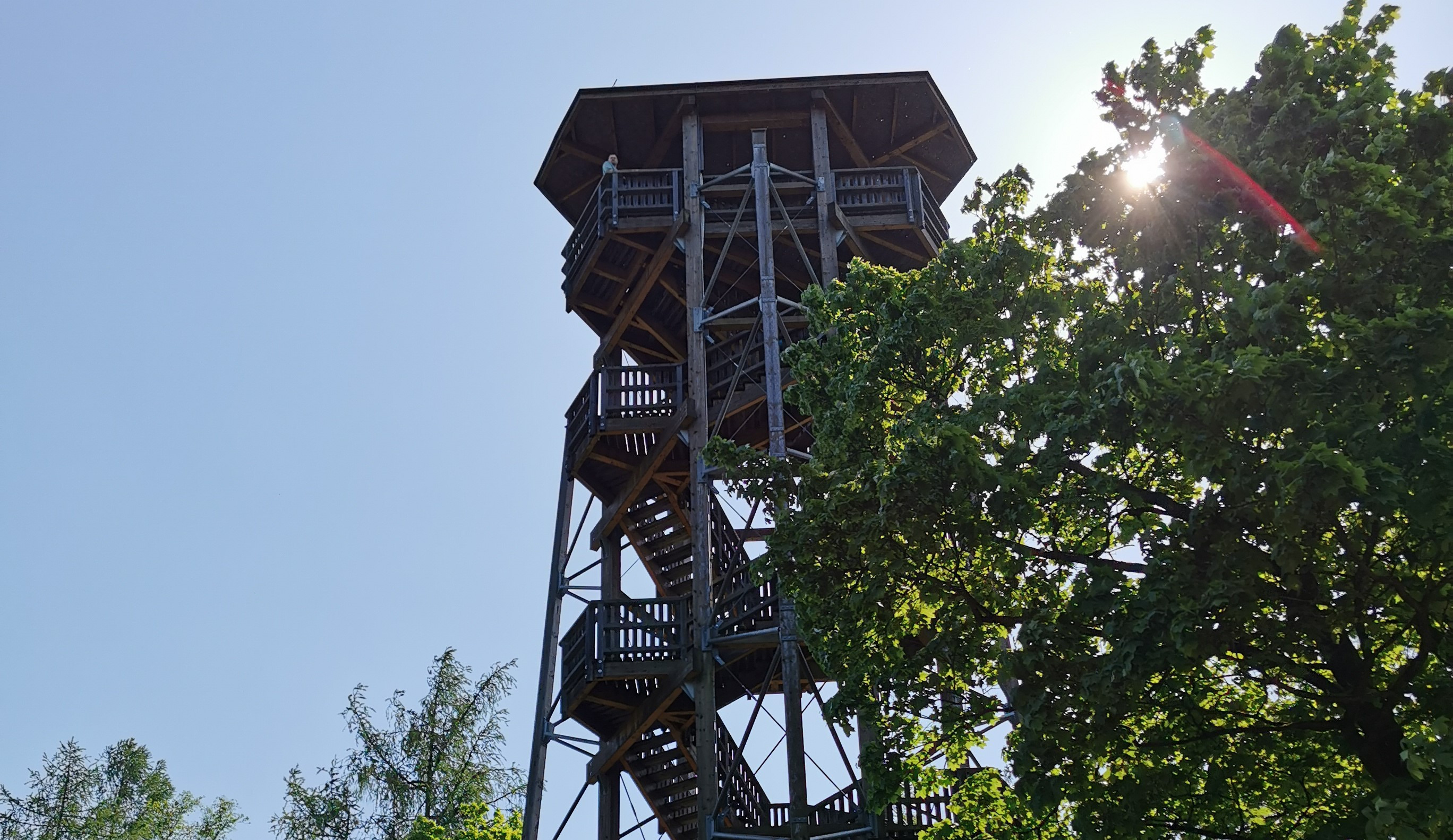 Aussichtsturm im Naturpark blockheide