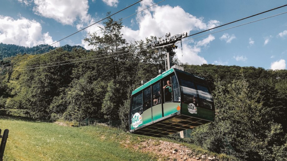 Die erste Seilschwebebahn Österreichs, © Stefanie Delorenzo