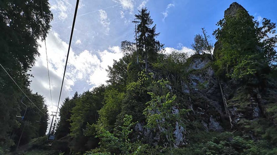 Bergstation mit Senderturm, © Winter